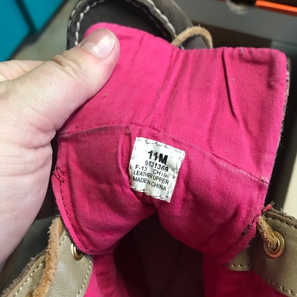 Women’s Sperry Boots pink plaid size 11 - Picture 3 of 4
